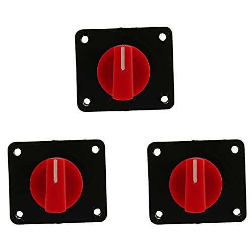 Bibuyu 3X 12V 300A �d�r�d���ؒf�o�b�e���[�X�C�b�` ���[�^���[�A�C�\���[�^�[ �L���I���I�t�X�C�b�` RV�{�[�g�A�ԁA�g���b�N�A�A���b�g�p