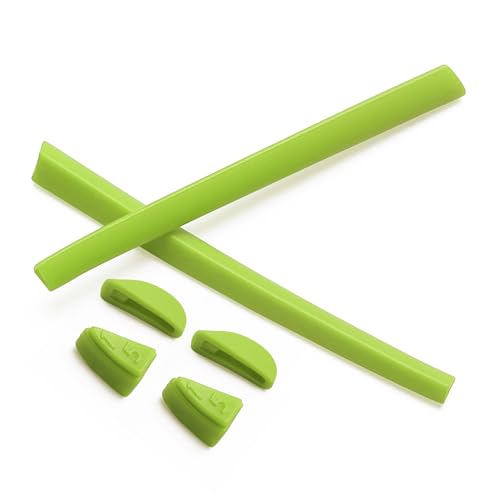 Image of Replacement Rubber Kits Nose Pieces & Earsocks for Oakley Romeo 2 - Green