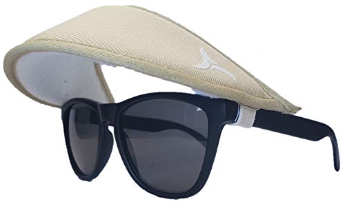 The Visor That Attaches to Your Sunglasses Beige