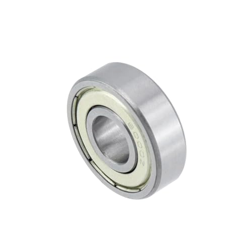 Image of Antrader Deep Groove Ball Bearings Metal Shielded 6000ZZ Precision Bearings 10 x 26 x 8mm Silver Tone Pack of 20