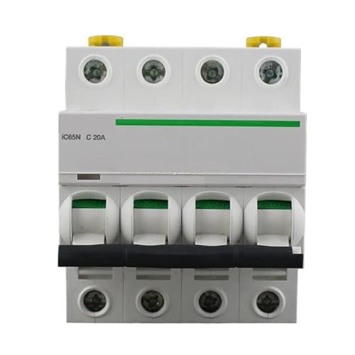 Acti 9 IC65N 4P C20A disyuntor de vacío mini MCB A9F18420 para cuadro eléctrico
