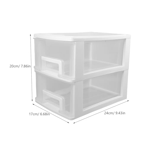 Boîte de rangement de documents plastique à tiroirs solides pour petits objets