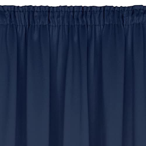 Eurofirany LOGAN Extra Long Blackout Curtain, 1 Unit Rod Pocket, Rufflette Tape - Image 2