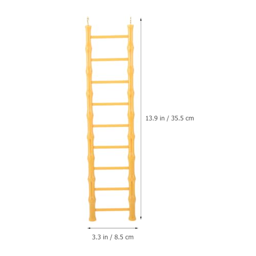 Ipetboom Brinquedos para pássaros, escada, calopsita, plástico, escada, ponte, brinquedos pequenos p