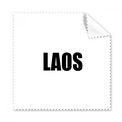 Tissu de nettoyage noir Laos pour garder votre écran de smartphone propre au bureau