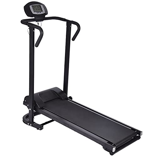 Dolphy Manual Treadmill Non Electric Foldable Treadmill with LCD