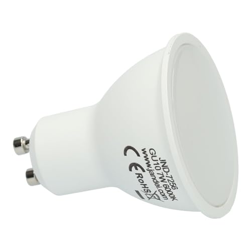 JANDEI - Confezione da 20 lampadine LED GU10 7W