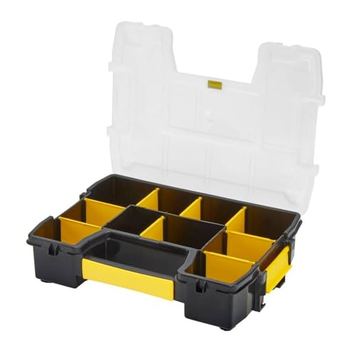 Stanley STST1-70720 - Organiseur SortMaster, noir, transparent
