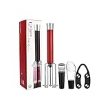 Korkenzieher Druckluft Set Mit Flaschenöffner Vakuumstopfen Schneider Dekanter Aluminiumlegierung Deckelöffner Für Schraubgläser Weinflaschenöffner Set Wine Opener Korken Weinöffner