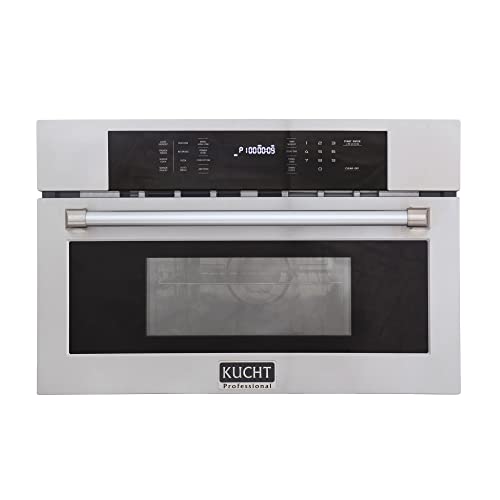 Kucht KM30C Built in Microwave Oven, Stainless Steel