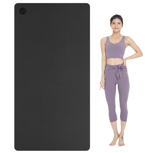 RYTMAT Yogamatte Rutschfest XL 195×90cm TPE 10mm Dicke Sportmatte...