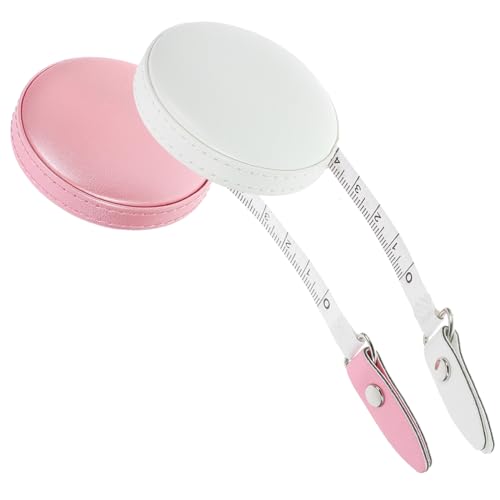 Cinta métrica retráctil portátil Hemobllo color rosa miniatura 7