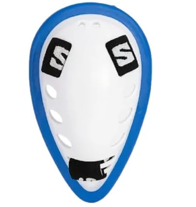 K R Abdominal Guard with Adjustable Waist Strap for Adults and Youth | Extra Soft Rubber Edges for Comfortable Protection | Ideal for Cricket Boxing Martial Arts and Sports Safety | White-image-4