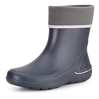 Ladeheid Girl's EVA Thermo Lightweight Wellington Boots Rainy Wellies Rain Boots LA-CA-08 (Navy Blue, 3.5/4.5 UK)