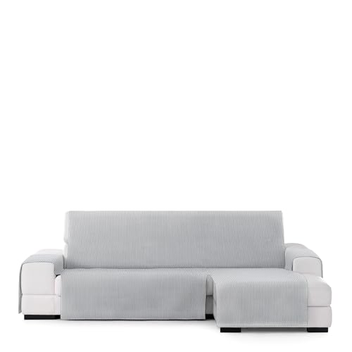Housse de canapé d'angle méridienne droite beige Calma M3