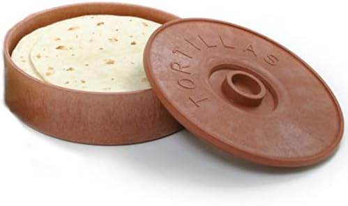 Lot De Maison : Ensemble Pour Tortillas - Chauffe-tortilla En Tissu + Porte-pot Assorti