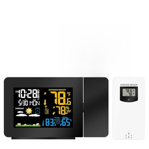 Despertador proyector que soluciona tus mañanas con sensor de temperatura