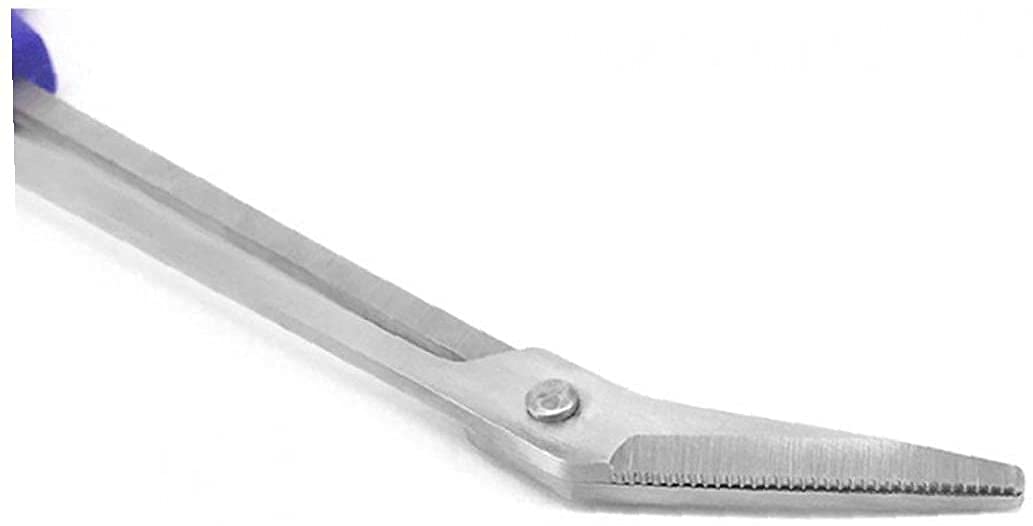Tijeras para uñas de los pies, mango de acero inoxidable, tijeras de gasa para vendaje, uñas gruesas, fácil acceso