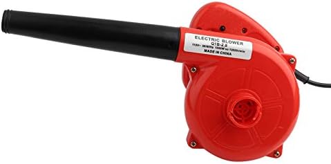 Electric Air Blower, 1000W Single Speed Electric Blower, Handheld Air Blower Electric Air Blower Engineering Plastic for, Lawn and Garden Blower Vacs (Hilitandcir81xp7d2-02)