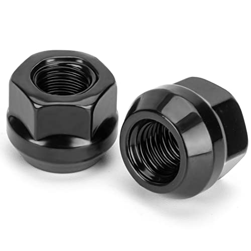 Image of KSP 3 /8 inch-24 Open Lug Nuts for ATV UTV Studs, 17mm Hex Small Open Ended Bulge Nuts fit Polaris RZR Sportsman Xplorer, 16pcs Skinny Aftermarket Wheel Lug Nuts Replacement for Factory Nuts