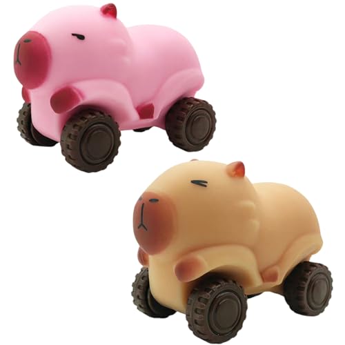 Juguetes para apretar Coche para niños, Lindo Juguete para apretar con Forma de Animal con Ruedas, Juguetes elásticos para aliviar la ansiedad sensorial para Regalos de Fiesta, , re