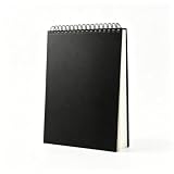 Quaderno per schizzi A4 con copertina rigida, carta 160 g/m², 120 fogli, album con rilegatura a spirale per artisti