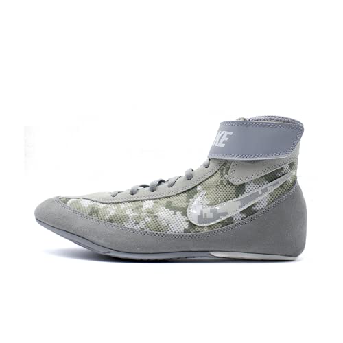 Nike Men's Speed Sweep VII Wrestling Shoes (11.5, Silver/White-M) -  18456591