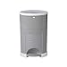 Korbell Standard Poubelle à Couches Économique Écologique, Pédale de Pied, Capacité de 45 Couches, Gris, 16 L