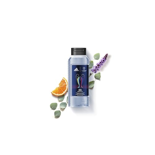 Image of Adidas UEFA Champions League Goal Refreshing Shower Gel for Mem - 400ml