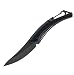 Kershaw Reverb XL Pocketknife; 3 in. 8Cr13MoV Titanium Carbo-Nitride Coated Blade; Carbon Fiber Overlay Handle with Steel Back; Manual Opening, Carabiner Clip and Frame Lock (1225)