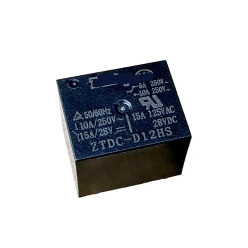Relais ZTDC-D12HS T73C 12V 10A 5 broches interrupteur carte PCB
