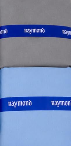 Image of Raymond Fabrics Men's Unstitched Shirt and Pant Fabric Combo | Premium Poly Viscose Dress Material | Formal & Casual Wear | Custom Tailoring Fabric Set