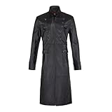 Photo Gallery aderlass mens military coat nappa leather black dimensione xxl Photo Gallery aderlass mens military coat nappa leather black dimensione xxl
