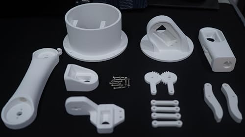 Image of Bench Robotics STEM Robot Arm Smartphone Controlled || Educational DIY Kit (3D Printed Parts) (Majestic White)