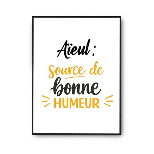 Poster Aïeul Otshirt : la source de bonne humeur qui rassemble les générations