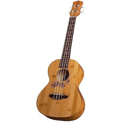 Luna Bamboo Tenor Ukulele with Gigbag