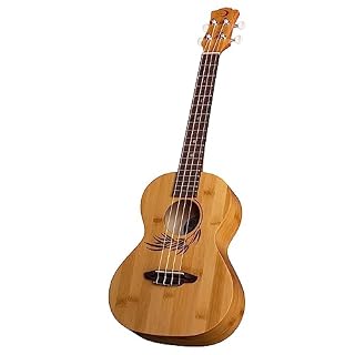 Luna Bamboo Tenor Ukulele with Gigbag - Les Beatles, Paul McCartney, John Lennon, RIngo Starr, George Harrison Luna Bamboo Tenor Ukulele with Gigbag – Image 5