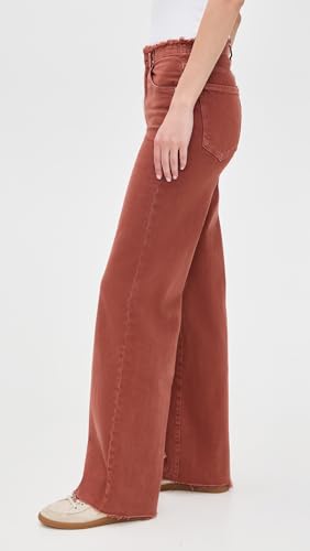 Women's Fray Waist Column Jeans4