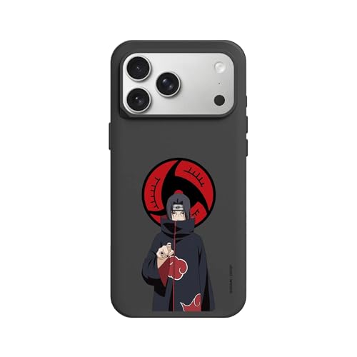Coque iPhone 17 Pro Max MagSafe RhinoShield SolidX antichoc Naruto Itachi protection militaire noir