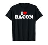 I Love Bacon - Heart T-Shirt