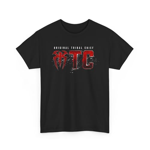 Roman Reigns Original Tribal Chief OTC Tshirt YEET T-Shirt Tee Shirt for Man Woman Black