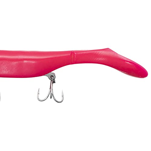 Major Craft(メジャークラフト) フラットフィッシュ向けルアー 浜王 ワームセット 14g #32 グローピンク 3枚目