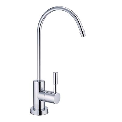NSF Certification Lead-Free Water Filtration Reverse Osmosis Faucet Advanced RO Tap for Drinking, Kitchen Sink Cleaning | Safe, Healthier (Chrome) (Chrome)