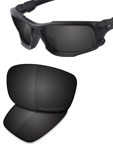 Image of SAUCER Premium Replacement Lenses & Nosepads for Oakley Si Ballistic Shocktube OO9329 Sunglasses