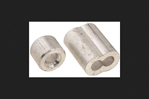 852036 3/32 Aluminum Ferrules/Stops 771090 Hillman