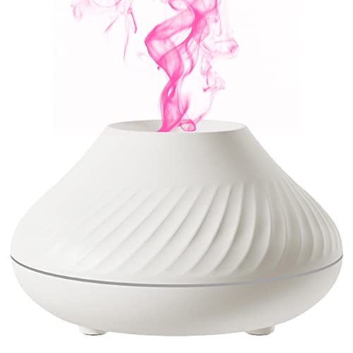Stronrive Aromas Aire,Difusores Niebla aromaterapia silenciosos para aceites Esenciales | Aceite Esencial silencioso Color Llama para el hogar, la Oficina, el Yoga