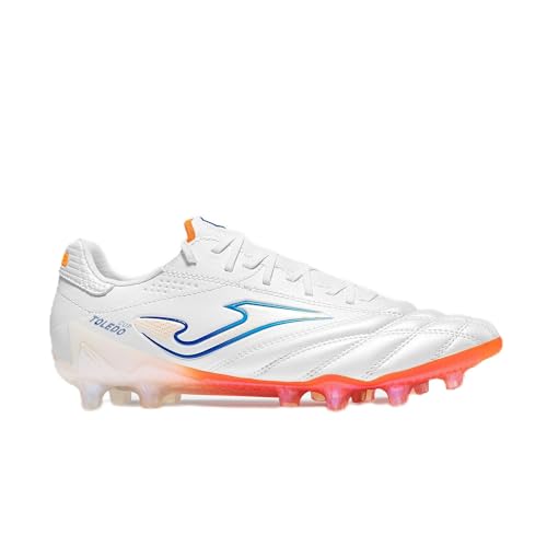Joma Botas Fútbol Césped Artificial AG Hombre Tallas 37-44 Microfibra Ligera y Calcetín Ajuste Pro – Toledo Cup Turf