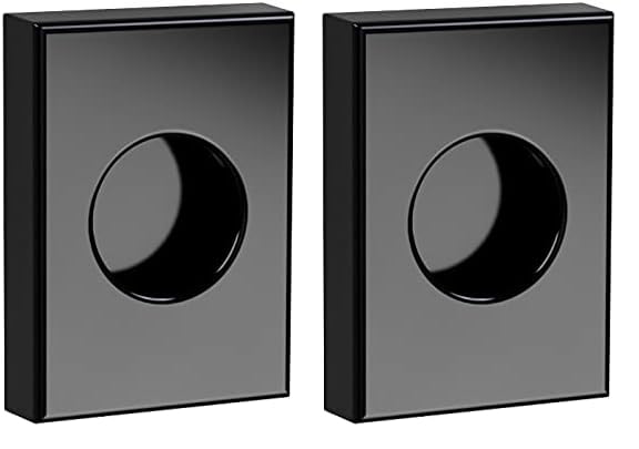 Image of Feminine Hygiene Disposal Bag Dispenser with Refill Bags - Sanitary Napkin & Tampon Disposal System for Restrooms, Midnight Black (Pack of 2)