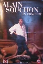 Affiche Alain Souchon 80x120 cm grand format poster de collection pour fans