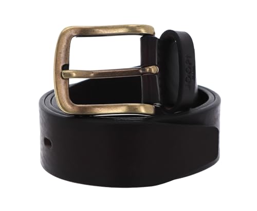 Jeans Belt Joop! Cuir marron foncé W115 accessoire pantalon large 4,0 cm